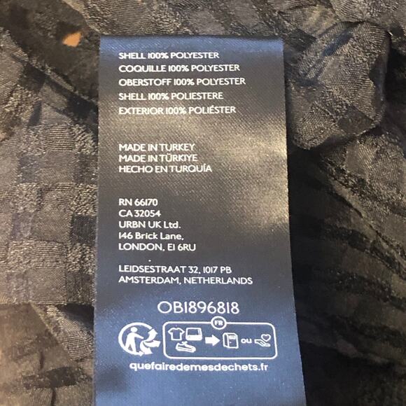 Maeve Puff Short Sleeve Babydoll Blouse in Black Size XS - Picture 11 of 13